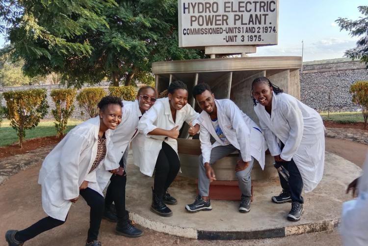 Students industrial visit to Kamburu Hydro-Electric Power Plant