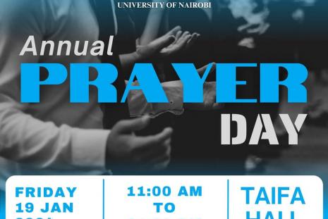 UoN Prayer Day Banner