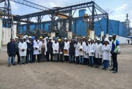 4th term students at the Kenya shipyard